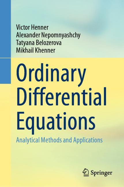 Ordinary Differenti…