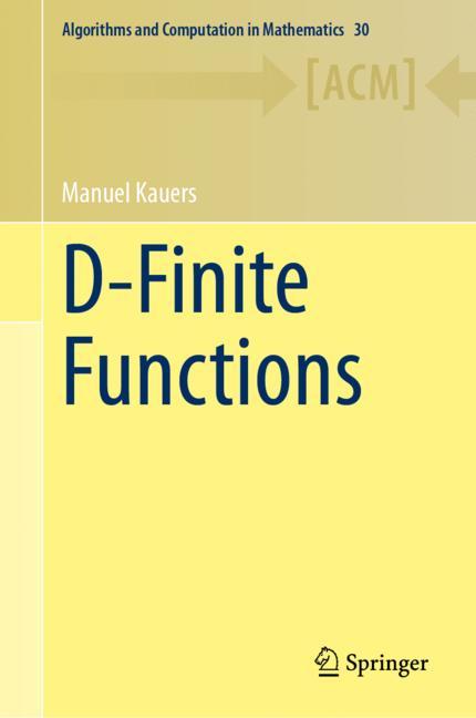 D-Finite Functions - image