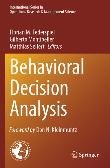 Behavioral Decision…
