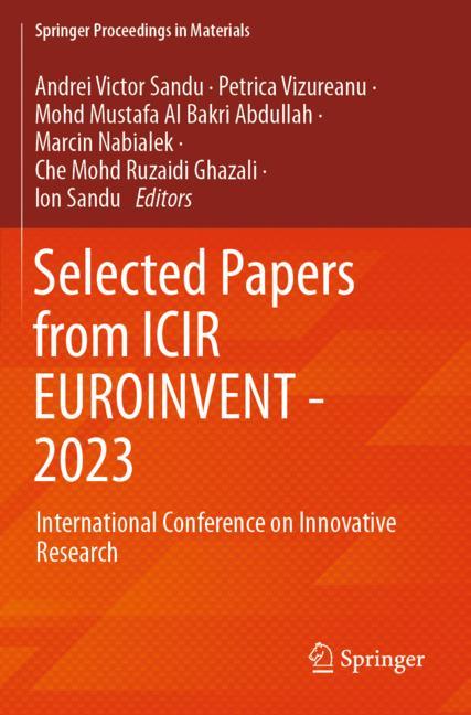Selected Papers From Icir Euroinvent - 2023