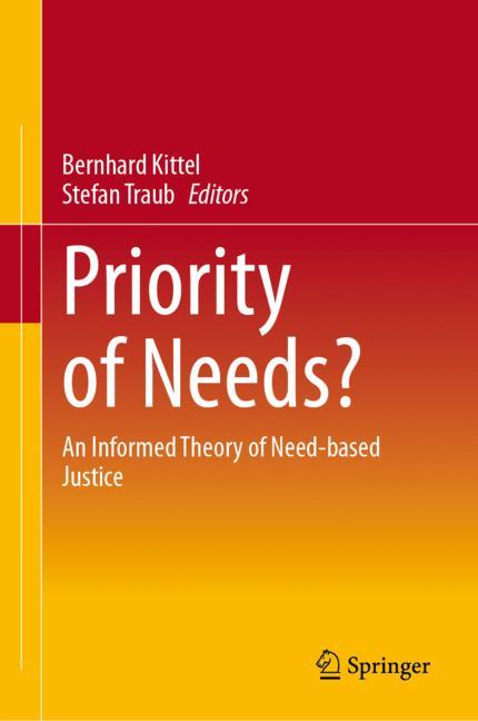 Priority Of Needs?