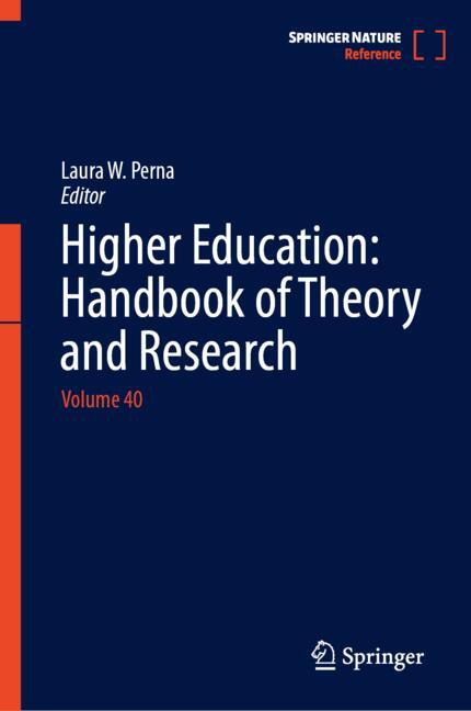 Higher Education: Handbook of Theory and Research