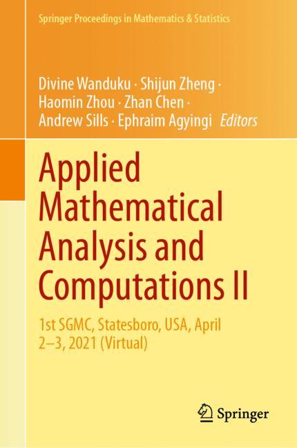 ISBN 9783031697098 product image for Applied Mathematical Analysis and Computations II | upcitemdb.com