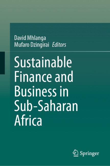 Sustainable Finance…