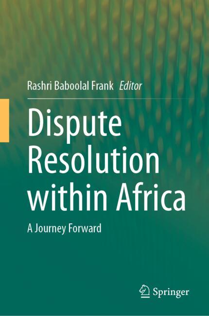 Dispute Resolution Within Africa