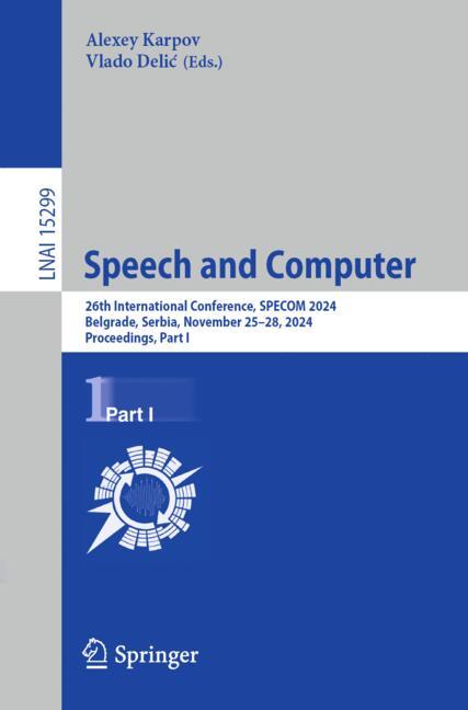 Speech And Computer