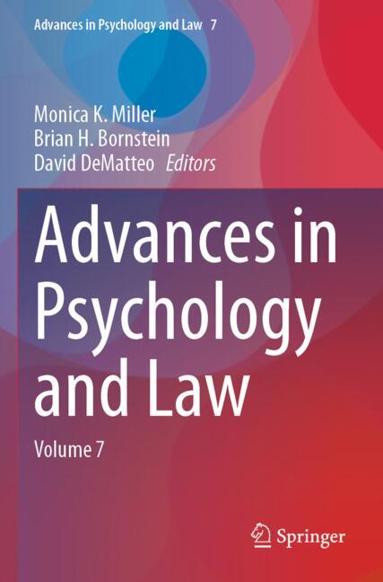 Advances in Psychology and Law-image-978-3-031-82808-9