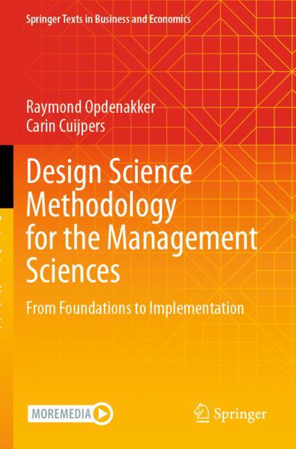 Design Science Methodology For The Management Sciences