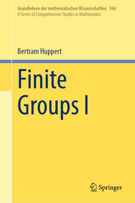 Finite Groups I - image
