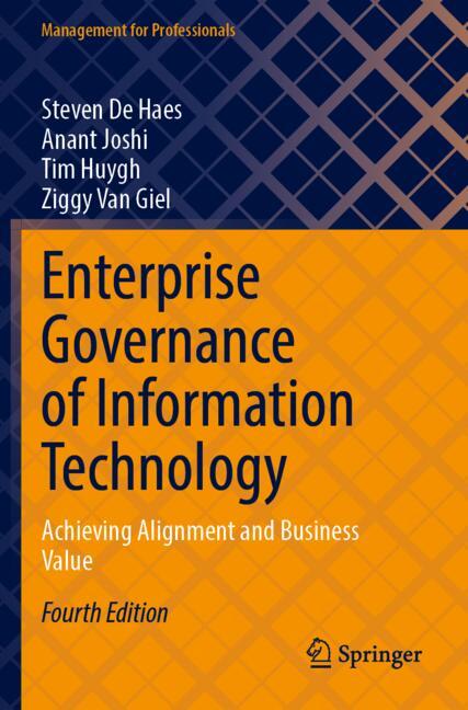Enterprise Governance of Information Technology
