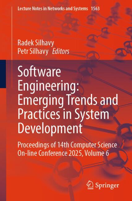 Springer Nature Switzerland Software Engineering, Emerging Trends And Practices In System Development