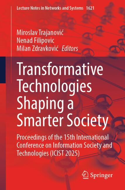 Springer Nature Switzerland Transformative Technologies Shaping A Smarter Society
