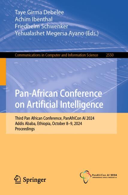 Pan-African Conference on Artificial Intelligence-image-978-3-032-05063-2