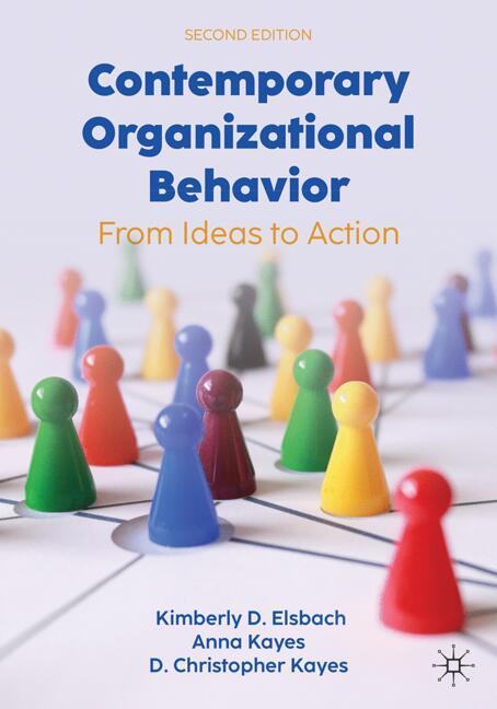 Springer Nature Switzerland Contemporary Organizational Behavior