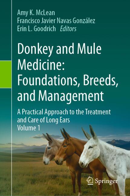Springer Nature Switzerland Donkey And Mule Medicine, Foundations, Breeds, And Management
