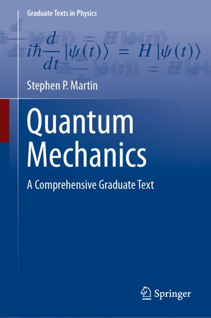 Springer Nature Switzerland Quantum Mechanics