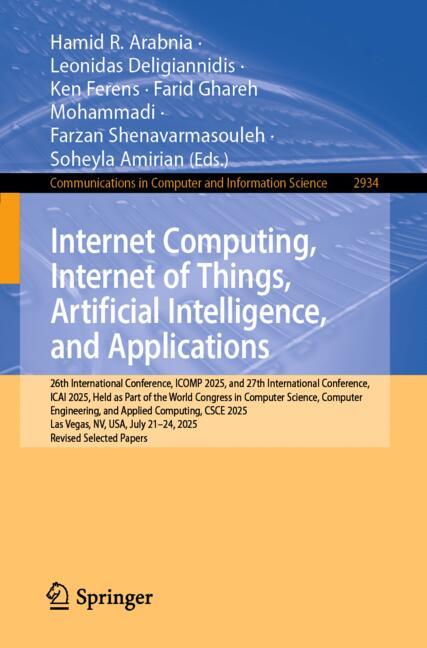 Internet Computing, Internet of Things, Artificial Intelligen... - 9783032221896 - Image 2