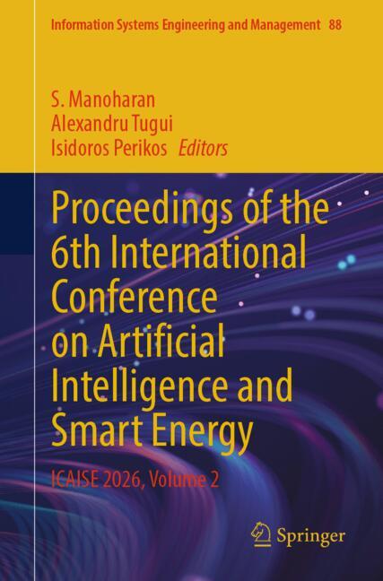 Springer Nature Switzerland Proceedings of the 6th International Conference on Artificial Intelligence and Smart Energy