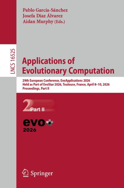 Springer Nature Switzerland Applications Of Evolutionary Computation