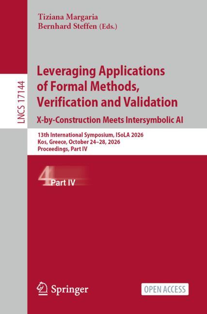 Leveraging Applications of Formal Methods, Verification and Validation. X-by-Construction Meets Intersymbolic AI