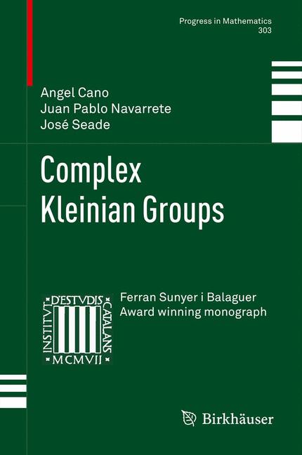 Complex Kleinian Gr… - image
