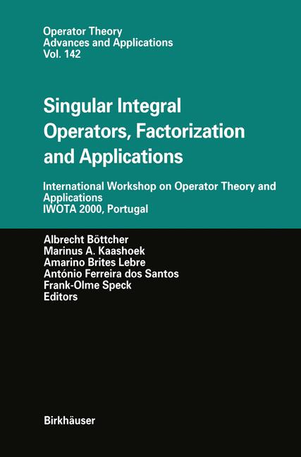 Singular Integral O… - image