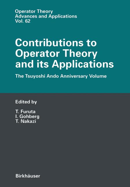 ISBN 9783034896900 product image for Contributions to Operator Theory and its Applications | upcitemdb.com