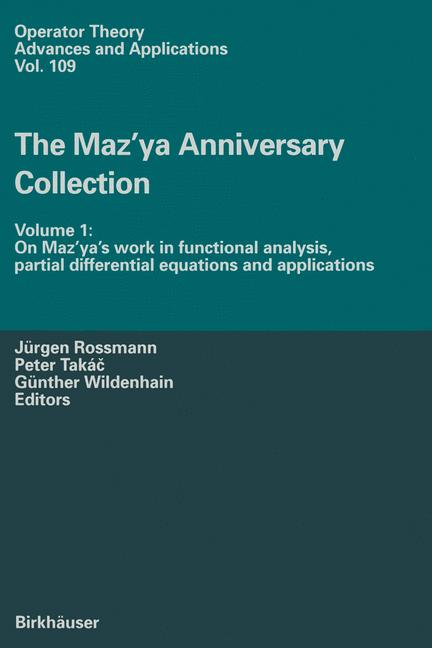 ISBN 9783034897266 product image for The Maz’ya Anniversary Collection | upcitemdb.com