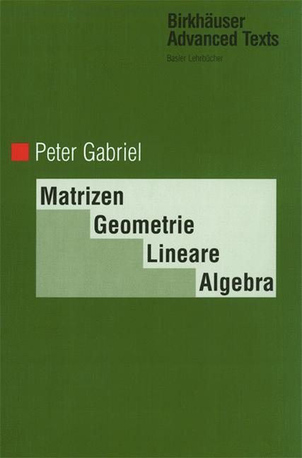 Matrizen, Geometrie…