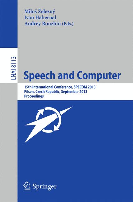 Speech And Computer