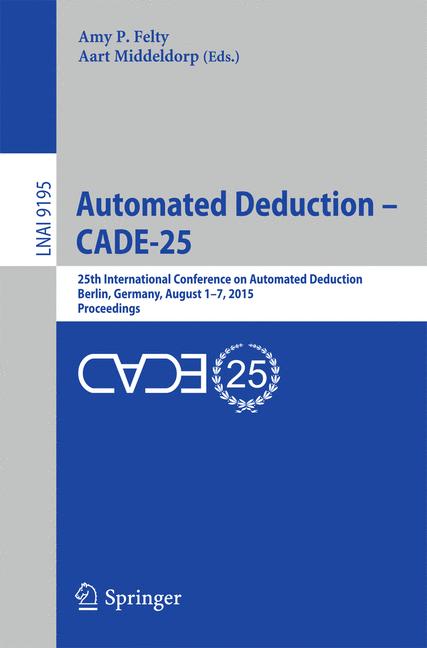 Automated Deduction…