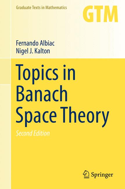 Topics In Banach Sp…