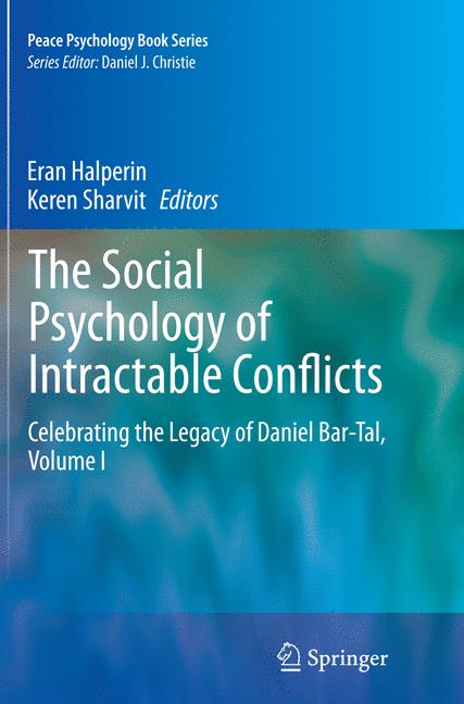 The Social Psychology of Intractable Conflicts-image-978-3-319-36256-4