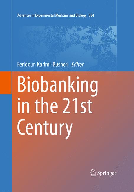 Biobanking In The 2…