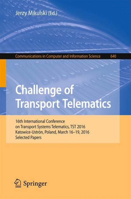 ISBN 9783319496467 product image for Challenge of Transport Telematics | upcitemdb.com