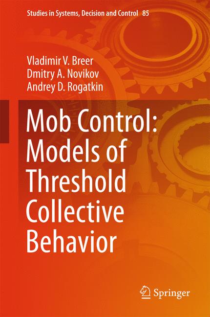 ISBN 9783319518657 product image for Mob Control: Models of Threshold Collective Behavior | upcitemdb.com