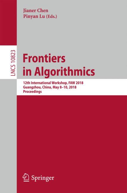 Frontiers In Algori…