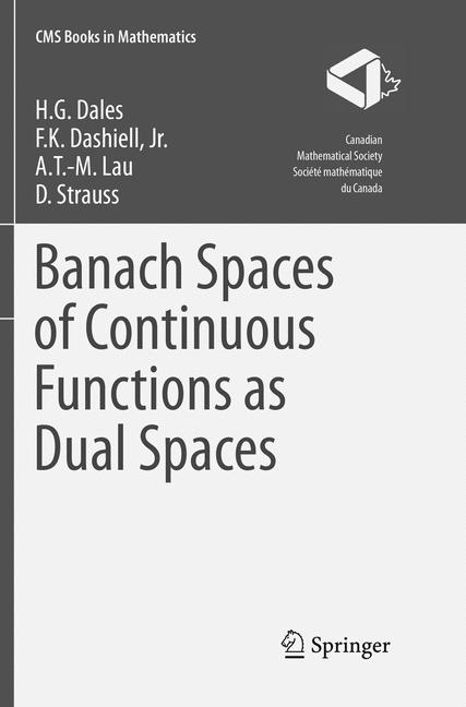 Banach Spaces Of Co…