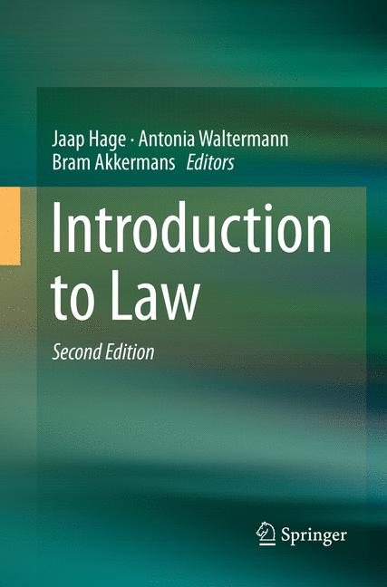 Springer Introduction To Law
