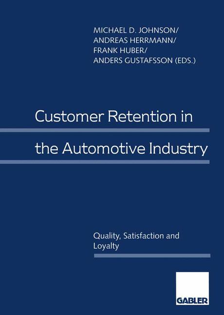 Customer Retention …