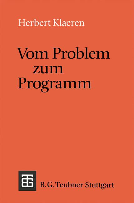Vom Problem zum Programm