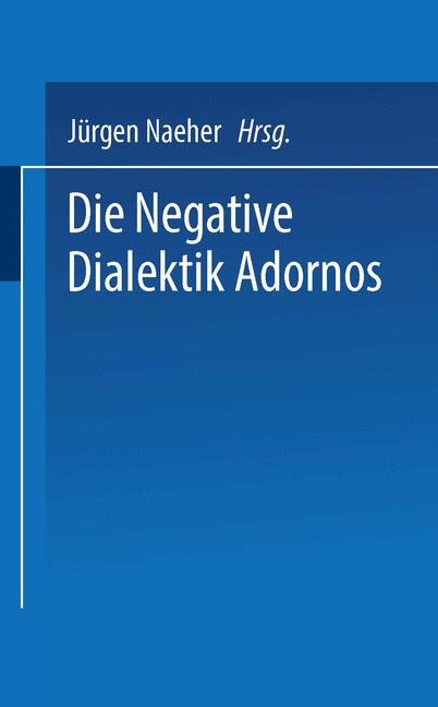 Die Negative Dialek… - image