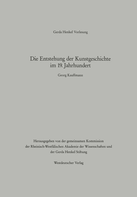 Die Entstehung Der …