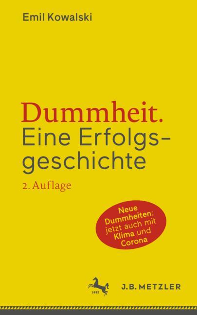 ISBN 9783476058560 product image for Dummheit | upcitemdb.com