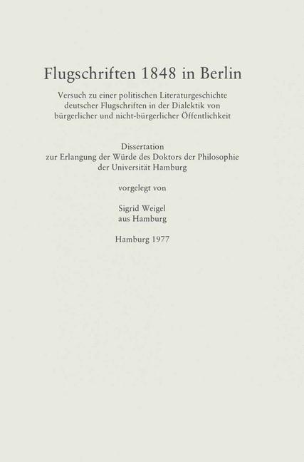Flugschriften 1848 … - image