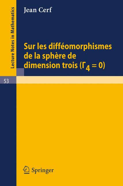 Sur Les Diffeomorph…
