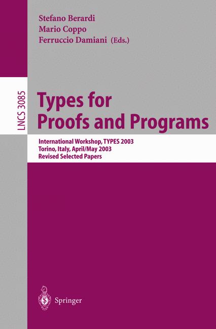 Types For Proofs An…