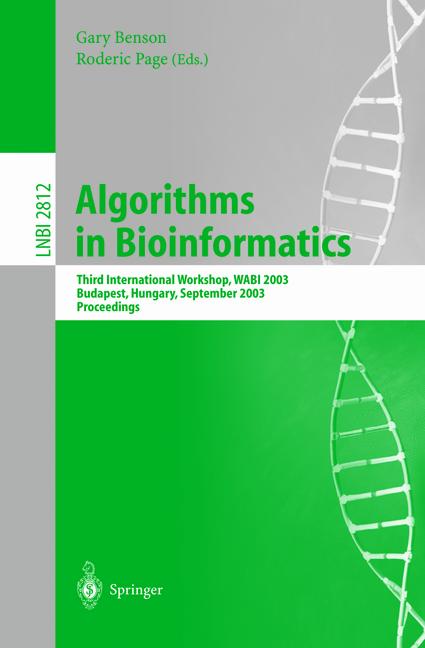 Algorithms In Bioin…