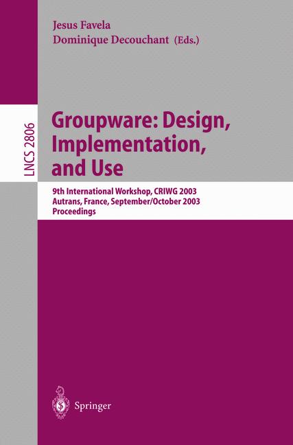 Groupware: Design, … - image