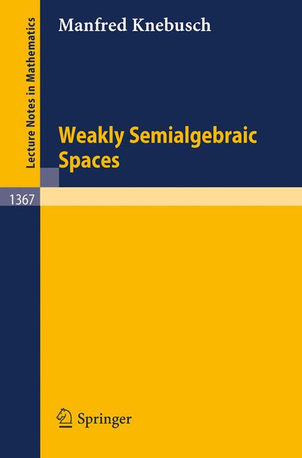Weakly Semialgebrai… - image